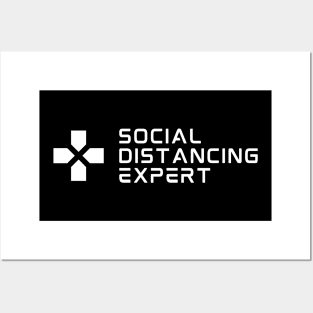 Social Distancing Expert Posters and Art